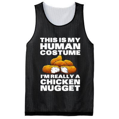 Chicken Nugget Art For Chicken Nugget Costume Mesh Reversible Basketball Jersey Tank