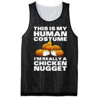 Chicken Nugget Art For Chicken Nugget Costume Mesh Reversible Basketball Jersey Tank