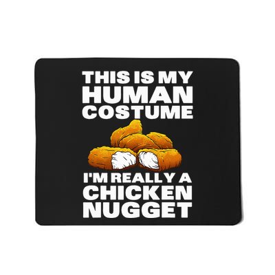 Chicken Nugget Art For Chicken Nugget Costume Mousepad