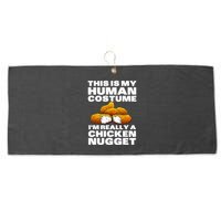 Chicken Nugget Art For Chicken Nugget Costume Large Microfiber Waffle Golf Towel