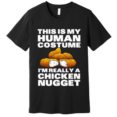 Chicken Nugget Art For Chicken Nugget Costume Premium T-Shirt