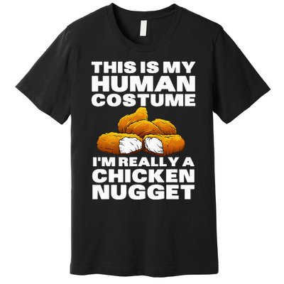 Chicken Nugget Art For Chicken Nugget Costume Premium T-Shirt