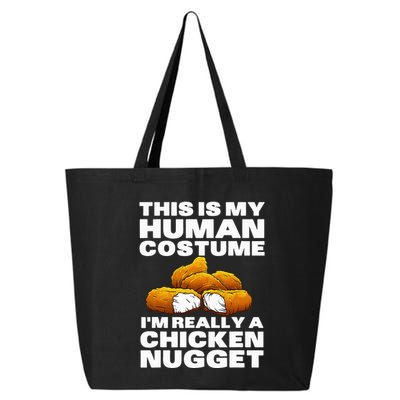 Chicken Nugget Art For Chicken Nugget Costume 25L Jumbo Tote