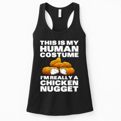Chicken Nugget Art For Chicken Nugget Costume Womens Tank Top