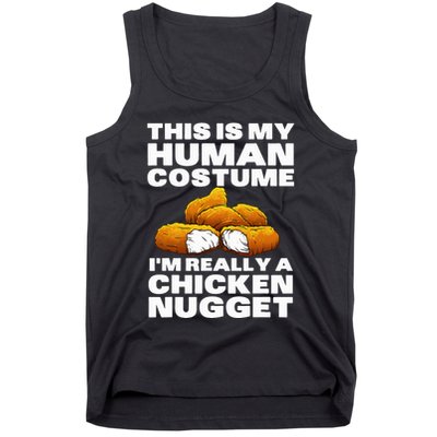 Chicken Nugget Art For Chicken Nugget Costume Tank Top