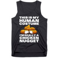 Chicken Nugget Art For Chicken Nugget Costume Tank Top