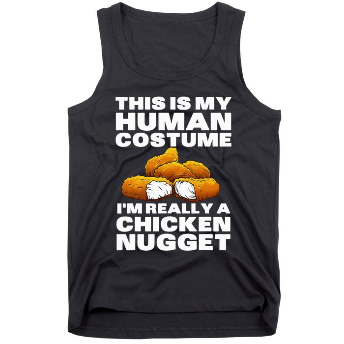 Chicken Nugget Art For Chicken Nugget Costume Tank Top