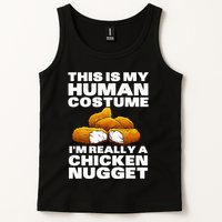 Chicken Nugget Art For Chicken Nugget Costume Tank Top