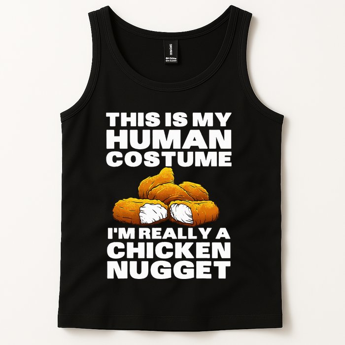 Chicken Nugget Art For Chicken Nugget Costume Tank Top