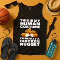 Chicken Nugget Art For Chicken Nugget Costume Tank Top