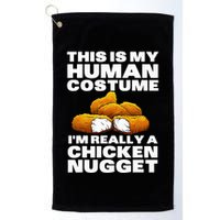 Chicken Nugget Art For Chicken Nugget Costume Golf Towel
