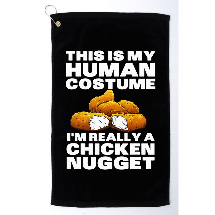 Chicken Nugget Art For Chicken Nugget Costume Golf Towel