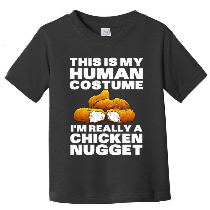Chicken Nugget Art For Chicken Nugget Costume Toddler T-Shirt