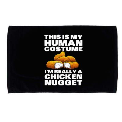 Chicken Nugget Art For Chicken Nugget Costume Microfiber Hand Towel
