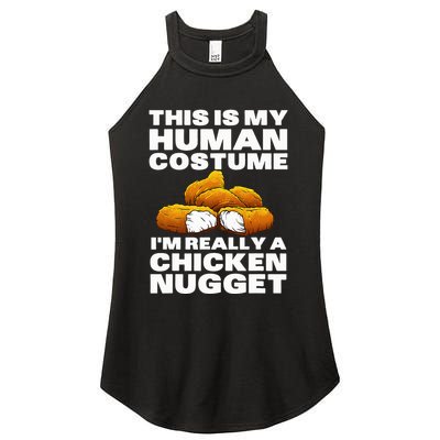 Chicken Nugget Art For Chicken Nugget Costume Women's Perfect Tri Rocker Tank