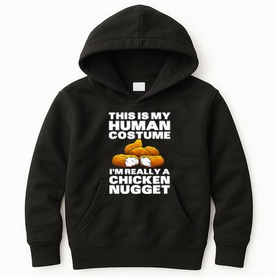 Chicken Nugget Art For Chicken Nugget Costume Kids Hoodie