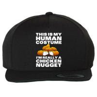 Chicken Nugget Art For Chicken Nugget Costume Wool Snapback Cap