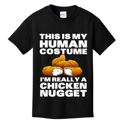 Chicken Nugget Art For Chicken Nugget Costume Kids T-Shirt