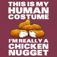 Chicken Nugget Art For Chicken Nugget Costume 16oz Travel Tumbler
