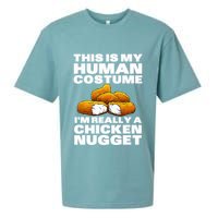 Chicken Nugget Art For Chicken Nugget Costume Sueded Cloud Jersey T-Shirt