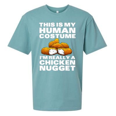 Chicken Nugget Art For Chicken Nugget Costume Sueded Cloud Jersey T-Shirt