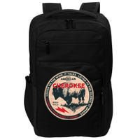 Cherokee Native American Indian Born Freedom Wild Buffalo Impact Tech Backpack