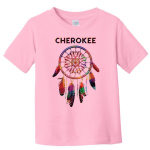 Cherokee Native American Indian Colorful Dreamcatcher Tribal Toddler T-Shirt