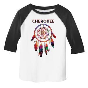 Cherokee Native American Indian Colorful Dreamcatcher Tribal Toddler Fine Jersey T-Shirt