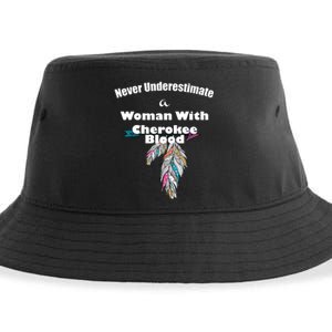 Cherokee Native American Sustainable Bucket Hat