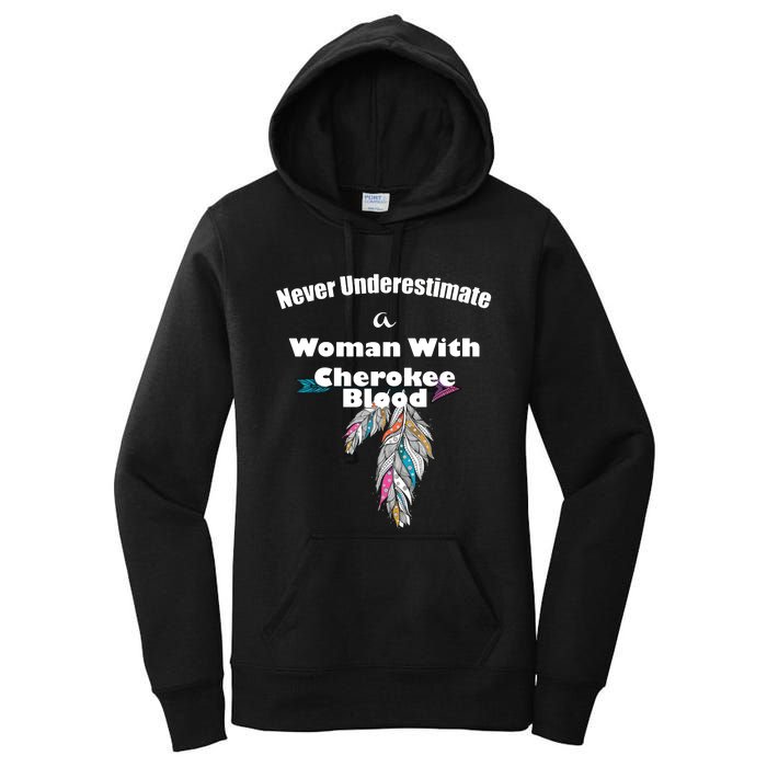 Cherokee Native American Women's Pullover Hoodie