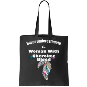 Cherokee Native American Tote Bag