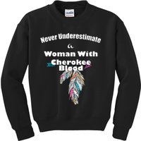 Cherokee Native American Kids Sweatshirt