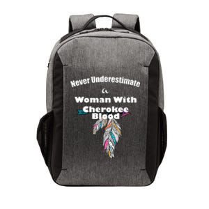 Cherokee Native American Vector Backpack