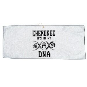 Cherokee Native American Its Is In My DNA Large Microfiber Waffle Golf Towel