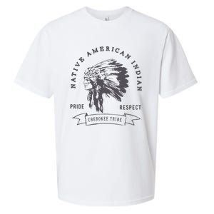 Cherokee Native American Sueded Cloud Jersey T-Shirt