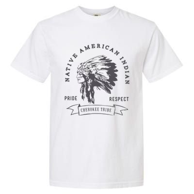 Cherokee Native American Garment-Dyed Heavyweight T-Shirt