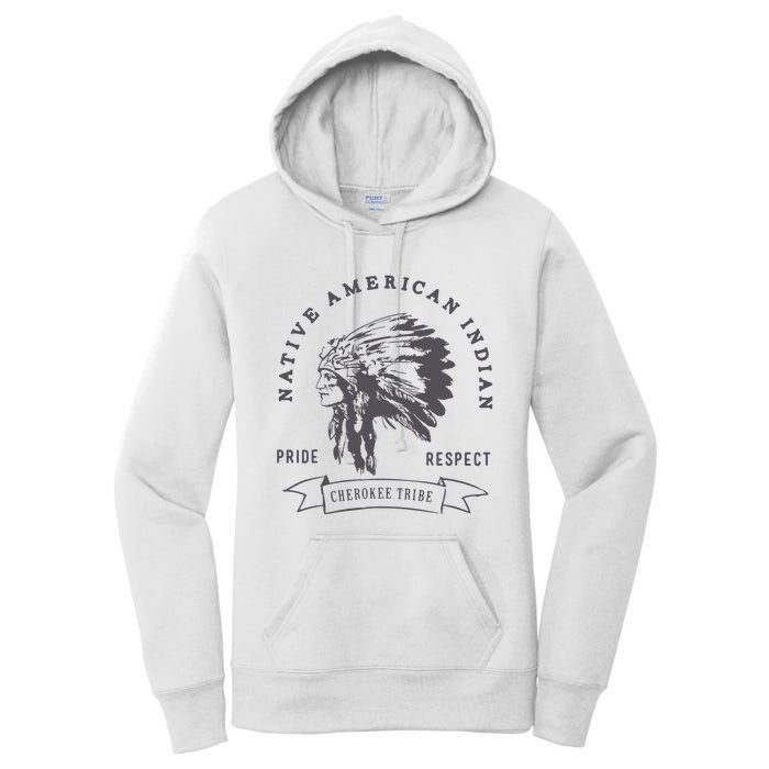 Cherokee Native American Women's Pullover Hoodie