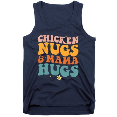 Chicken Nugs And Mama Hugs Nuggets Foodies Lovers Tank Top