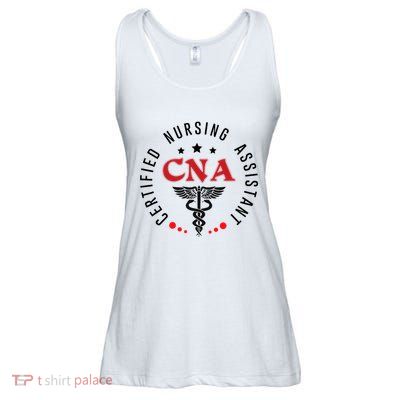 Cna Nurse Assistant Certified Nursing Assistant For Work Ladies Essential Flowy Tank