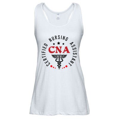 Cna Nurse Assistant Certified Nursing Assistant For Work Ladies Essential Flowy Tank