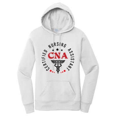 Cna Nurse Assistant Certified Nursing Assistant For Work Women's Pullover Hoodie