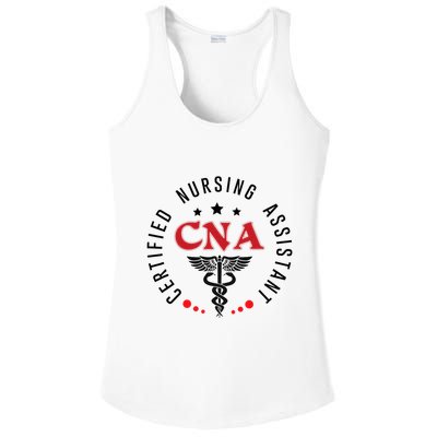 Cna Nurse Assistant Certified Nursing Assistant For Work Ladies PosiCharge Competitor Racerback Tank
