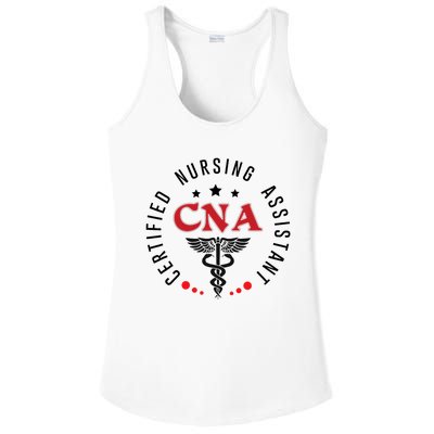 Cna Nurse Assistant Certified Nursing Assistant For Work Ladies PosiCharge Competitor Racerback Tank