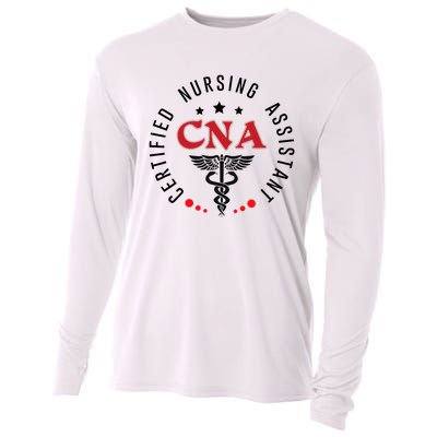 Cna Nurse Assistant Certified Nursing Assistant For Work Cooling Performance Long Sleeve Crew