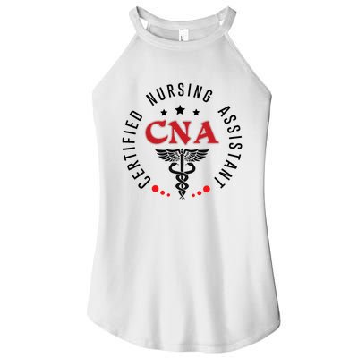 Cna Nurse Assistant Certified Nursing Assistant For Work Women's Perfect Tri Rocker Tank