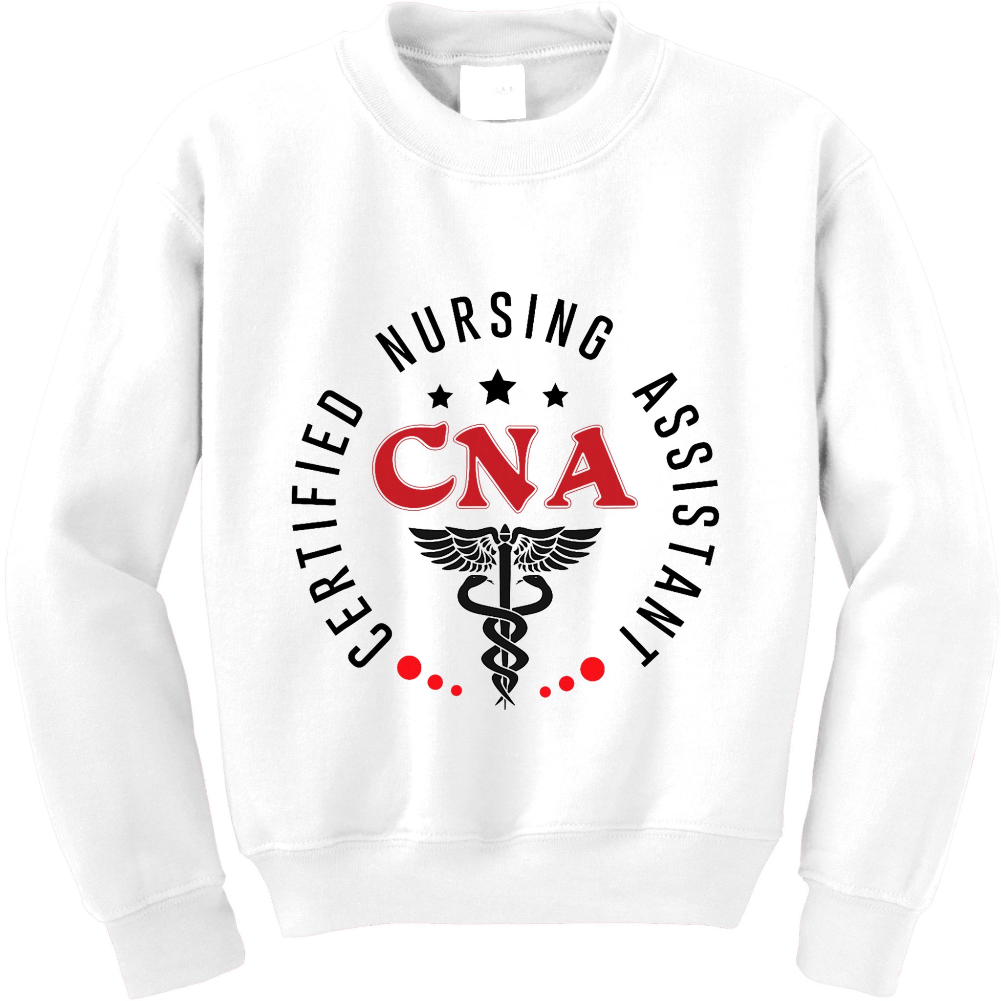 Cna Nurse Assistant Certified Nursing Assistant For Work Kids Sweatshirt