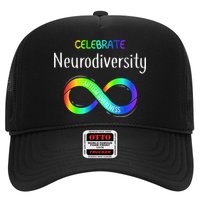 Celebrate Neurodiversity Autism Awareness Month Infinity Trucker Hat