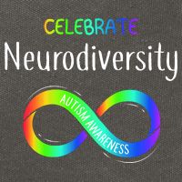 Celebrate Neurodiversity Autism Awareness Month Infinity Cotton Canvas Backpack