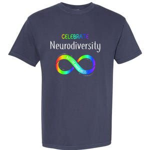 Celebrate Neurodiversity Autism Awareness Month Infinity Garment-Dyed Heavyweight T-Shirt