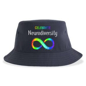 Celebrate Neurodiversity Autism Awareness Month Infinity Sustainable Bucket Hat